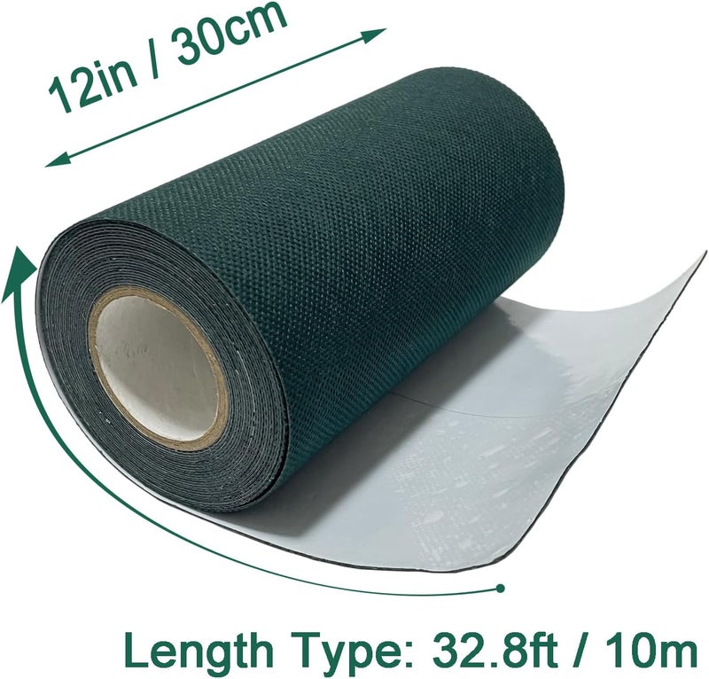 ARRYNTHEON Turf Tape Artificial Grass Tape Self Adhesive Turf Seam Tape for Artificial Turf, Tape for Connecting Fake Grass Carpet, Indoor Outdoor Lawn Mat Rug 12in x 33ft (30cm x 10m) - Image 2